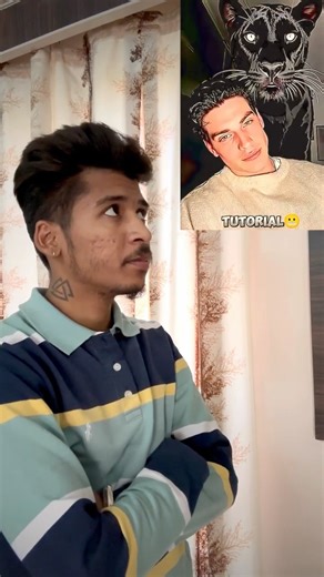 Panther filter tutorial 😱#shorts #tiktok #tutorial #panther