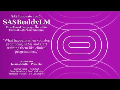 SASBuddyLM: AI-Powered SAS Programming for Clinical Research