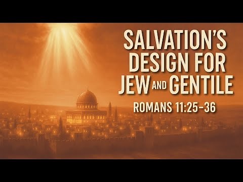 Salvation’s Design for Jew and Gentile | Romans 11:25-36 | Pastor Robert Furrow