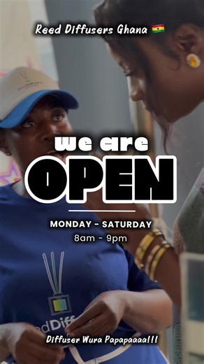 Diffuser Wura Na Ba o!! Diffuser Wura Papapaaaaa Mia Minie Maba!! Have you ordered from Reed Diffusers Ghana today? ✨ Reed diffusers | Refills | Room sprays | Scented candles | Essential & fragrance oils | Aroma diffusers | Car diffusers 🚚 Next-day delivery (fee applies) 📲 DM or WhatsApp 0543720785 to order #reeddiffuser #scentedcandles #candles #peonycandles #candlesmallbusiness