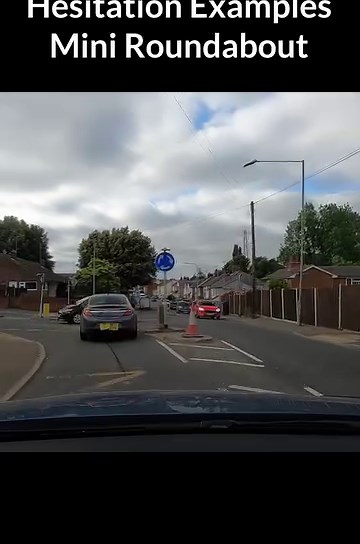 52K views · 338 reactions | Hesitation example at a mini roundabout | Conquer Driving | Facebook