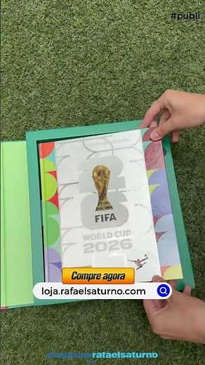 Álbum de Figurinhas Copa do Mundo FIFA 2026 EUA #panini