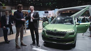 Frank Jürgens, Geschäftsführer von ŠKODA AUTO Deutschland, stellt euch das neue Mitglied der SUV-Familie vor und gibt einen Ausblick auf das Jahr 2019. | Škoda