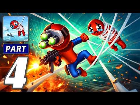 Webbi Boi 3D - Gameplay Walkthrough Part 4 - Zip Through The Skyline (iOS, Android)