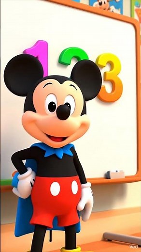 super mickey teaches numbers#learningforkids #learningisfun #kidseducation #numbers #1to10 #learning