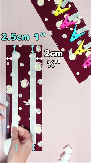 How to Make a Fabric Pinch Hanger | Hanging Storage for Hats,Socks,Seasonings #meoTube_Craft #shorts