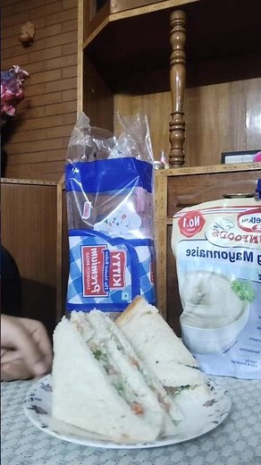 Sandwich Series Day 2- Cafe Style Cold Sandwich 🤤 Simple and tasty🥪