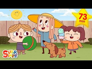 Super Simple Summertime Songs! | Kids Songs | Super Simple Songs - Videos For Kids