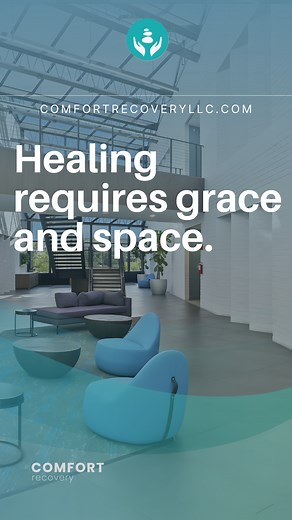 To truly heal, you need to give yourself permission—grace to grow and space to rebuild. Through therapy at Comfort Recovery, clients learn to build self-worth and embrace the journey ahead. You deserve a second chance. You deserve to heal at your own pace. Just give yourself a try. #ComfortRecovery #AddictionRecovery | Comfort Recovery