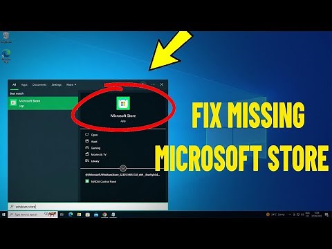 Fix Microsoft Store Missing in Windows 10 | How To Solve microsoft Windows store Not Showing 🛍️✅