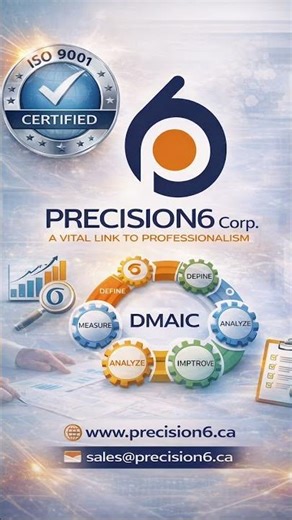 Transform Your Operations with ISO 9001 & Six Sigma Excellence🔥🔥🇨🇦🍁