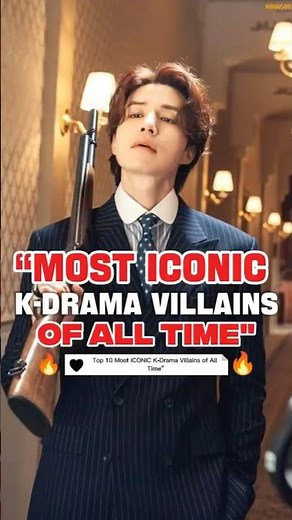 Top 10 Most ICONIC K-Drama Villains of All Time #kdrama #koreandrama