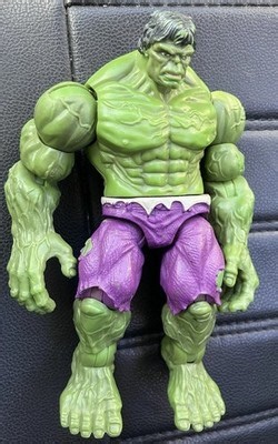 💪🏼 Marvel 2008 CLASSIC Grn HULK Action Figure 6" Purple Pants Fm Video Game? | eBay
