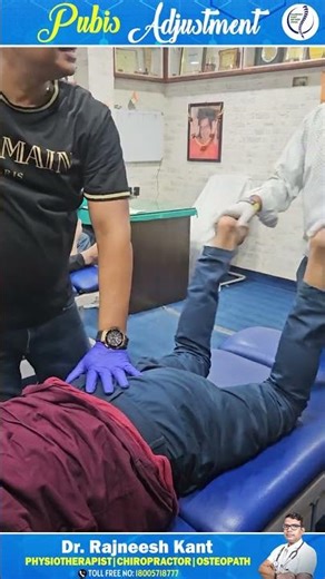 #Pubis_Adjustment | Dr.Rajneesh Kant | #chiropractor | #rkm | #painfreeindia |