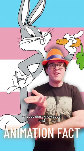 Bugs Bunny is Trans and Gender Fluid #animation #animationfact #animationtiktok #bugsbunny #looneytunes #trans #transrights #transrightsarehumanrights #pridemonth #genderfluid #transtiktok