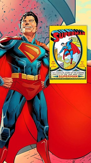 Superman #1, released in 1939, was the first comic to give a superhero their own series, forever changing the comic book industry. With its vibrant cover and historic significance, it’s one of the rarest comics in existence today. A CGC 8.0 copy recently sold for $5.3 million, highlighting its legendary status among collectors🔥 (via @carlmoon) #Superman #ComicBooks #DCComics #Comics #Collect | Fanatics Collect