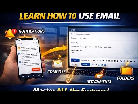 Struggling to understand how email works? Learn to use it step-by-step with all features explained!