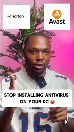 STOP INSTALLING ANTIVIRUS ON YOUR PC #shorts