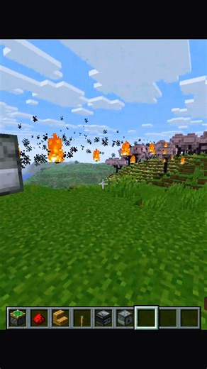 Fire Cannon 💀 #shorts #minecraft