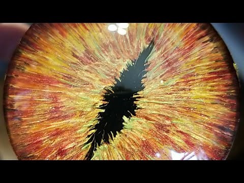 Painting a Dragon Eye