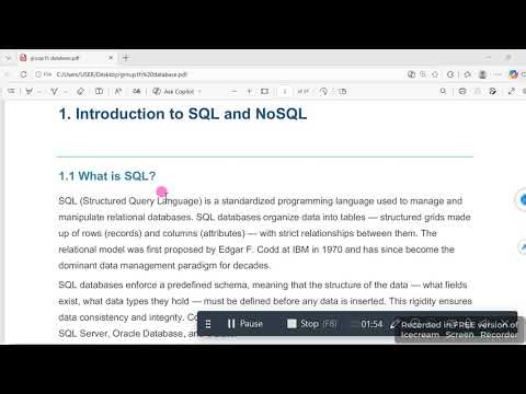 SQL MySQL vs NoSQL MongoDB – Comparative Study & Practical Implementation episode1