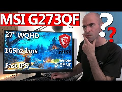 The ideal gaming monitor in 2021? MSI Optix G273QF review