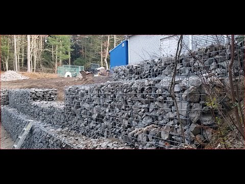 Pool phase 2 - That Damn Retaining Wall - Gabion Cage