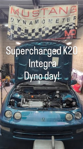Supercharged K20Z1 Integra --- Dyno Day
