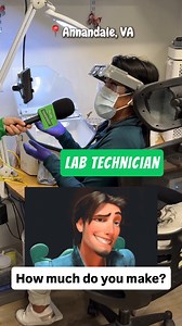 This is the perfect job for independent workers looking to blend a love of science and art! How much does a dental lab technician make? Huge thanks to the dental team at @cdavirginia for being transparent with us! 💚 #SalaryTransparentStreet #dentaljobs #dentistry #salarytransparency #paytransparency #labtechnician #dentallab #dentallabtech | Salary Transparent Street