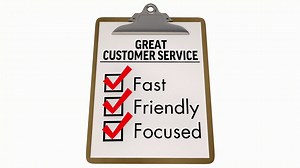 Great Customer Service Checklist Fast Stock Motion Graphics SBV-351999963 - Storyblocks