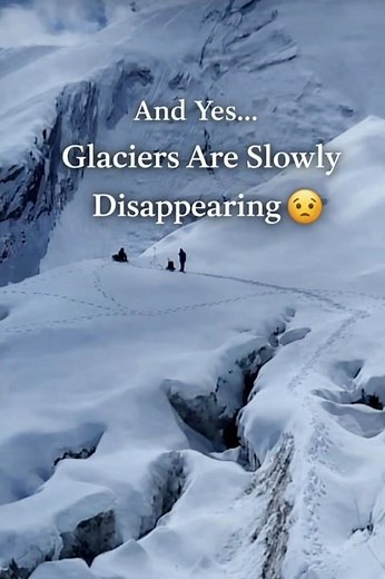 Glaciers Explained Simply ❄️ #shorts #glacier #viral #shortsindia #educational #mountaineering