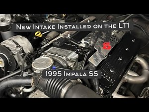 New Intake on the LT-1 In my Impala SS!