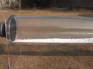 28K views · 544 reactions | Styrofoam dancing to sound waves. It's like a Styrofoam rave. | Chemical Engineering | Facebook