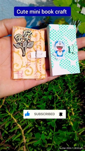 # diy cute mini book craft 📘📗