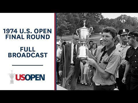 1974 U.S. Open (Final Round): Hale Irwin Outlasts at Winged Foot | Full Broadcast