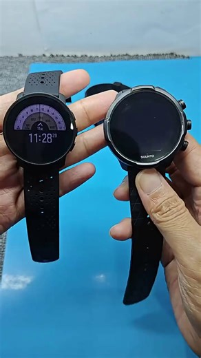 颂拓（SUUNTO）9 PeakPro户外运动腕表 轻量多功能心率血氧跑步智能手表 精钢黑