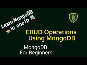 MongoDb Tutorial For Beginners - CRUD Operations in MongoDB