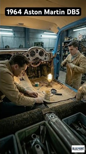 0 to 100: 1964 Aston Martin DB5 Interior Assembly 🛠️