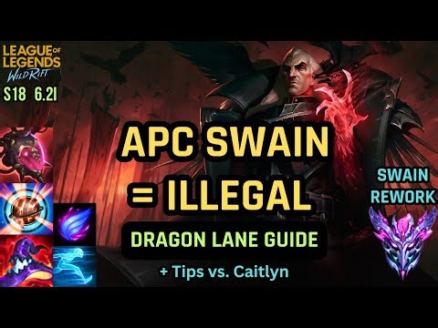 Wild Rift Swain Rework = Secret Dragon Lane Carry 😈