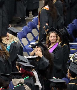 End of the Day: Graduation Moment with an Empty Seat