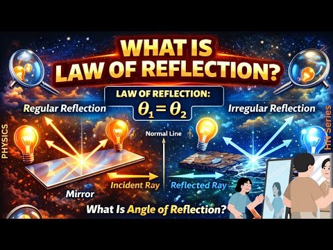 What Is Law of Reflection? / Types of Reflection