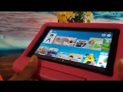 Sharing some of the features of Amazon's Fire 7 Kids Tablet, 7" Display