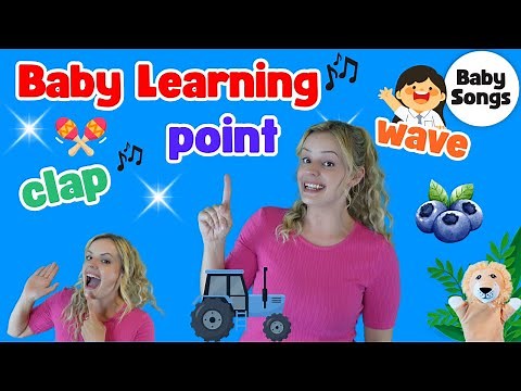 Baby Learning Gestures! Learn Gestures with Miss Katie's Baby Songs & Activities Videos For Toddlers