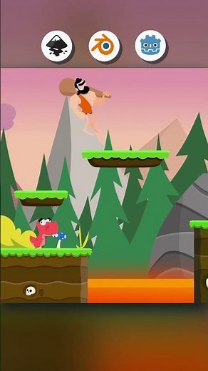 Make a 2d Platformer Using Inkscape, Blender and Godot #inkscape #blender3d #godotengine