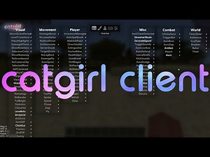 NEW: Catgirl Client 1.21 DOWNLOAD - Minecraft Bedrock Edition