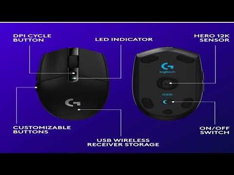 Logitech G305 LIGHTSPEED Review: BEST Wireless Gaming Mouse Under $80? HERO 12K Sensor Tested!