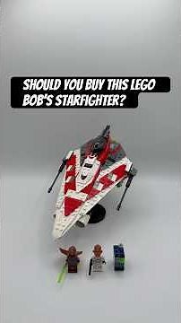 Lego Bob’s Starfigher is 100% worth it #lego #starwars #legostarwars #clonewars #legoalternatebuild