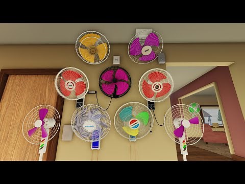 WORLD'S MOST UNIQUE Wall Fan Designs You've NEVER SEEN!