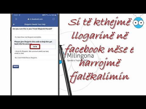 Si të kthejmë llogarinë në facebook nëse e harrojmë fjalëkalimin