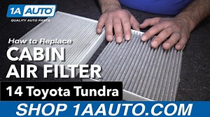 How to Replace Cabin Filter 2014-19 Toyota Tundra